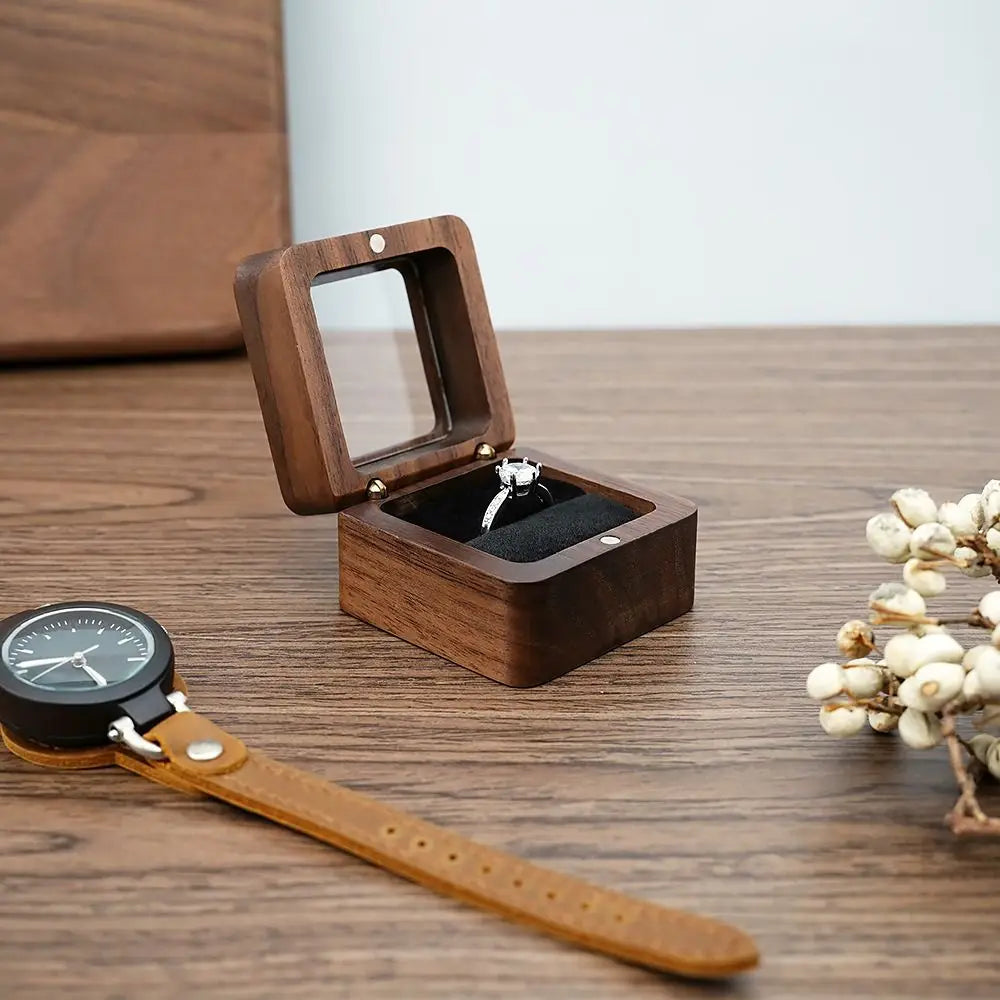 Engagement Wedding Love Gift Gifts Case Storage Holder Lover Ring Display Box Jewelry Box Ring Storage Box - Oria Jewel