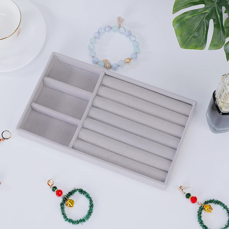 Flocking Jewelry Box – Elegant Tray for Jewelry Storage - Oria Jewel