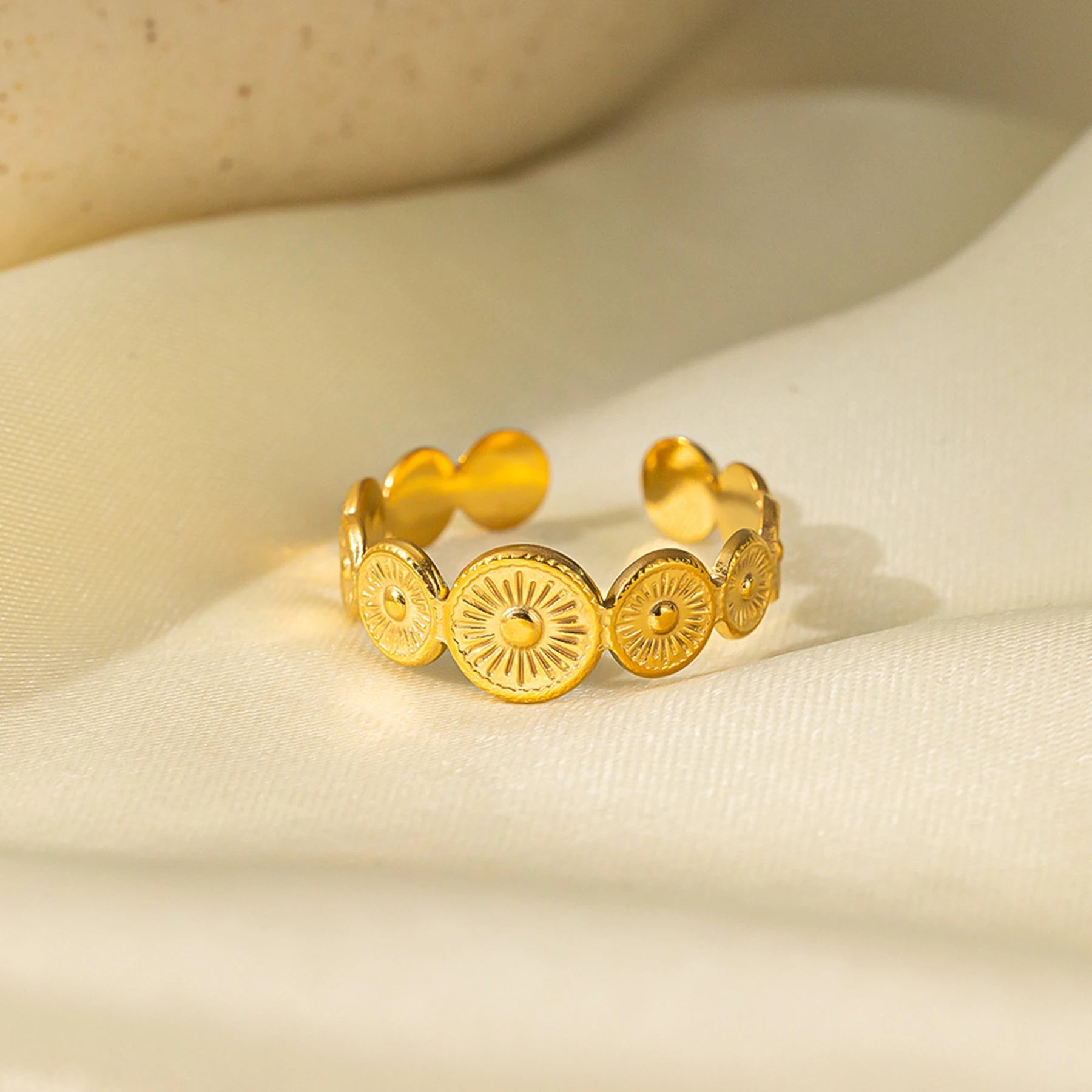 Trend Stainless Steel Rings For Women Simple Charming High Quality Gold Color Ring Wedding Party Jewelry Gift Free Shipping Item - Oria Jewel