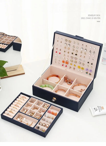 Jewelry Boxes Organizer Stud Earring Organizer For Women Girl Mens Necklace Holder Organizer Bracelet Storage Case A Easy To Use - Oria Jewel