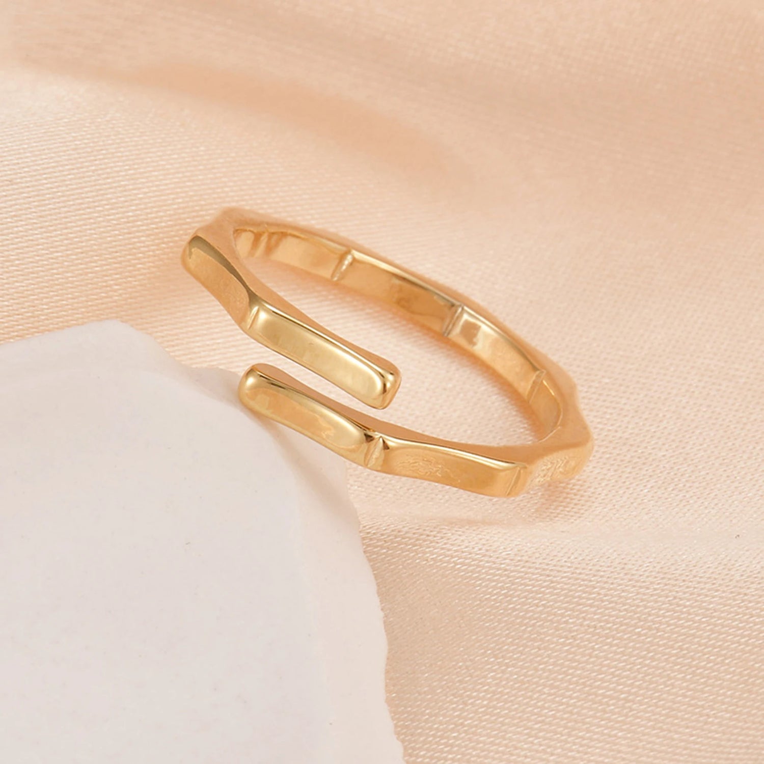 Trend Stainless Steel Rings For Women Simple Charming High Quality Gold Color Ring Wedding Party Jewelry Gift Free Shipping Item - Oria Jewel