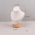 Velvet Portrait Necklace Display Pendant Organizer Jewelry Display Stand Jewelry Mannequin Bust Necklace Pendant Window Display - Oria Jewel