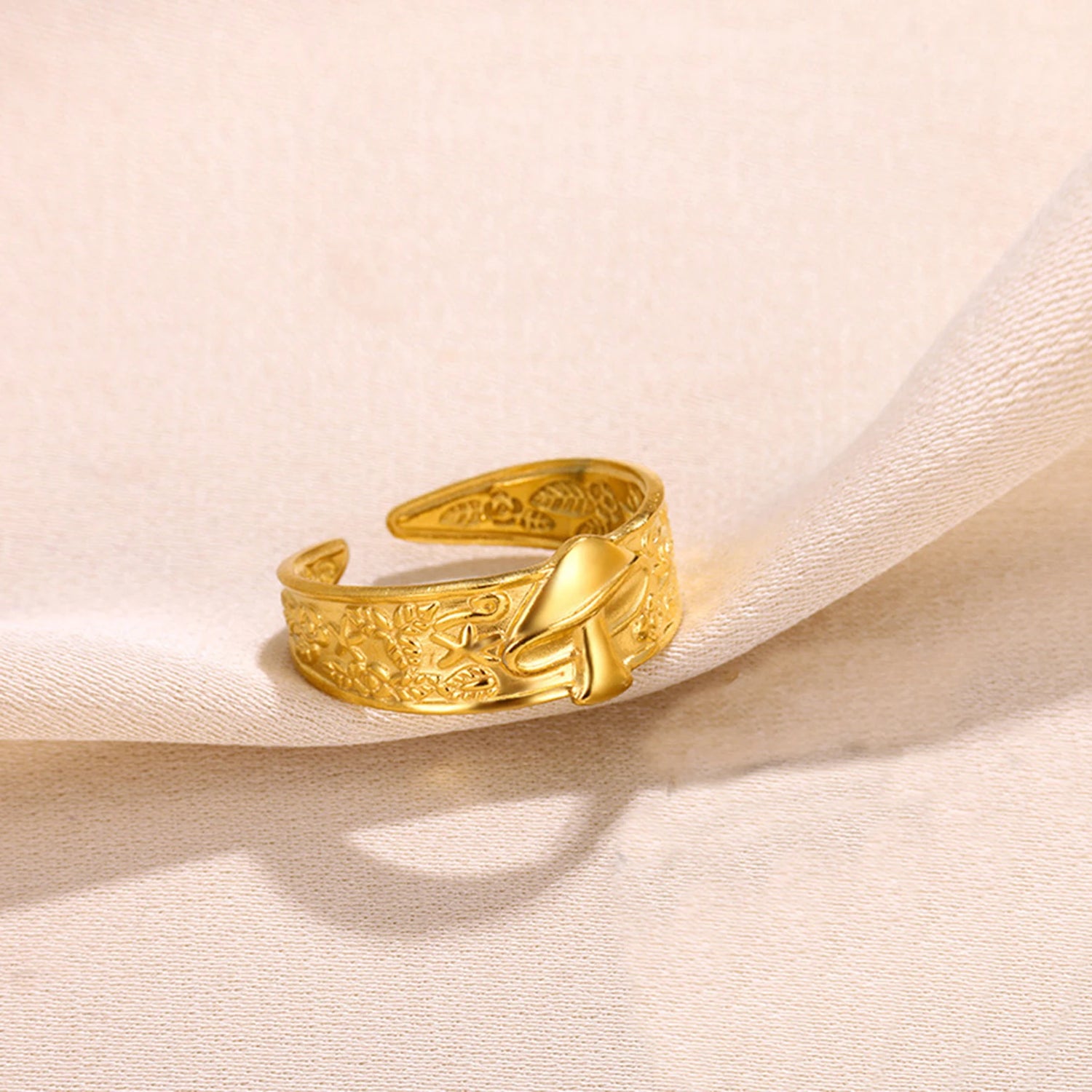 Trend Stainless Steel Rings For Women Simple Charming High Quality Gold Color Ring Wedding Party Jewelry Gift Free Shipping Item - Oria Jewel