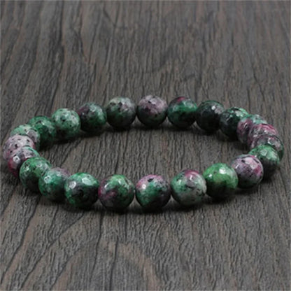 Natural Epidote Stone Bracelet - Oria Jewel