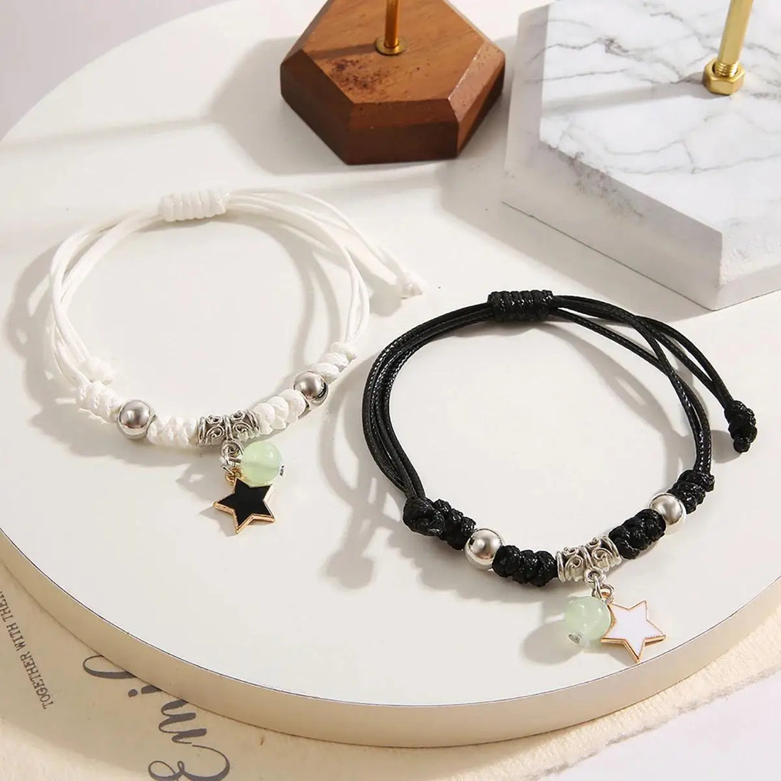 Luminous Heart Charm Bracelet - Oria Jewel
