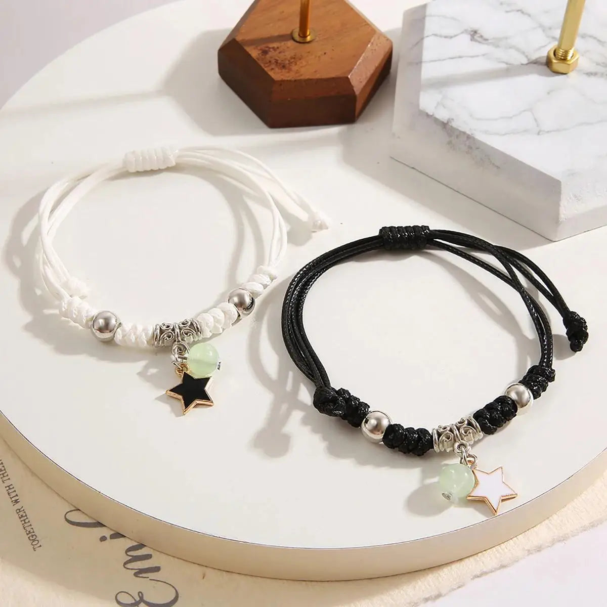 Luminous Heart Charm Bracelet - Oria Jewel