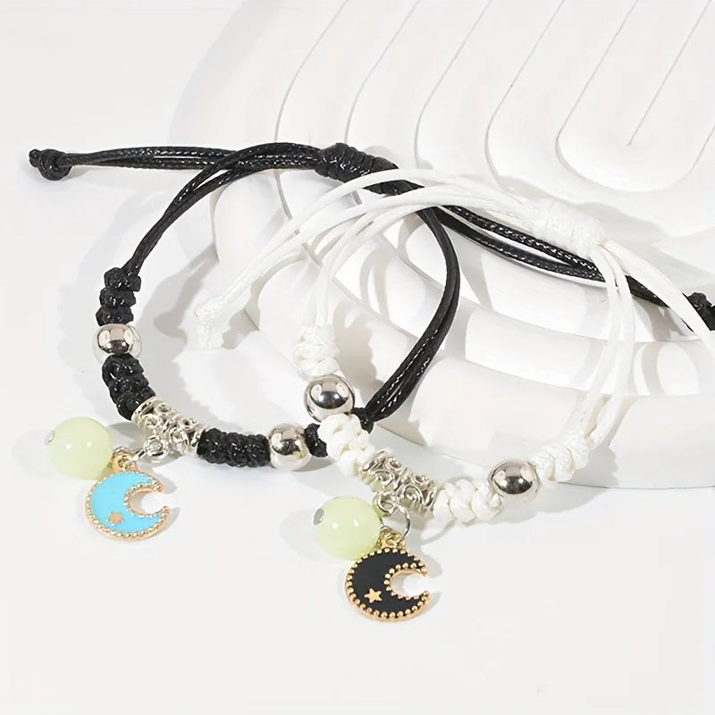 Luminous Heart Charm Bracelet - Oria Jewel