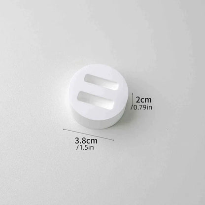 Gypsum white ring display stand holder ,Jewelry organizer props . couple ring display holders case , creative earrings box - Oria Jewel
