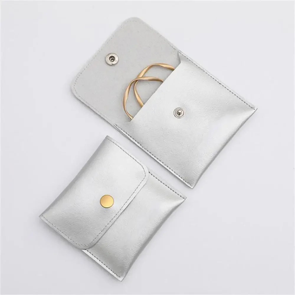 Ring Box Couple Proposal Ring Boxes PU Leather Jewelry Gift Case Ring Earrings Jewelry Display for Wedding Engagement - Oria Jewel