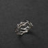 Retro Thorn Silver Ring - Oria Jewel