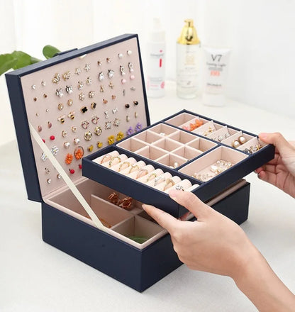 Jewelry Boxes Organizer Stud Earring Organizer For Women Girl Mens Necklace Holder Organizer Bracelet Storage Case A Easy To Use - Oria Jewel