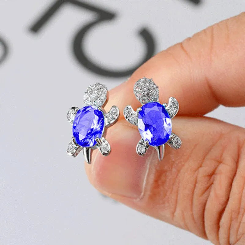 Turtle Diamond Jewelry Set - Oria Jewel