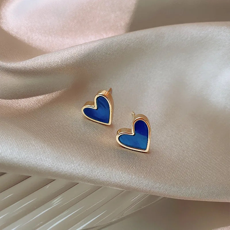 IFYOUOO Vintage Small Heart Earrings for Women Fashion Jewelry Gift Delicate Girly sweet Earrings Girls - Oria Jewel