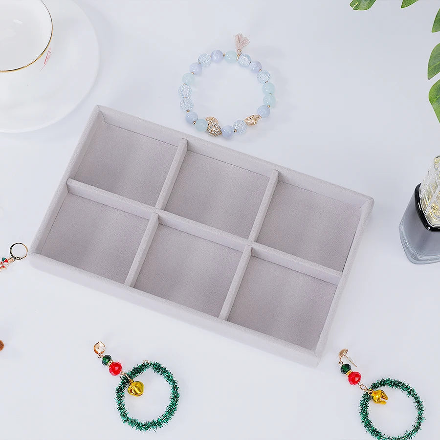 Flocking Jewelry Box – Elegant Tray for Jewelry Storage - Oria Jewel