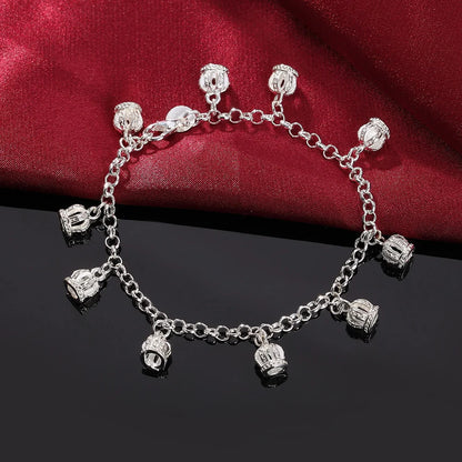 925 Sterling Silver Twisted Rope Bracelet for Men &amp; Women - Oria Jewel
