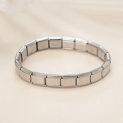Italian Link Cuff Bracelet - Oria Jewel