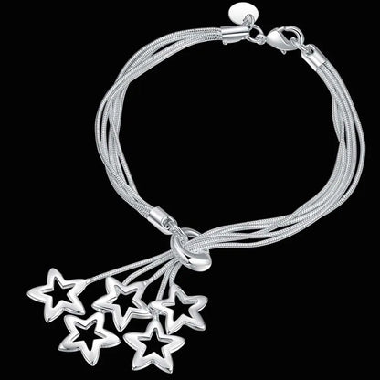 925 Sterling Silver Twisted Rope Bracelet for Men &amp; Women - Oria Jewel