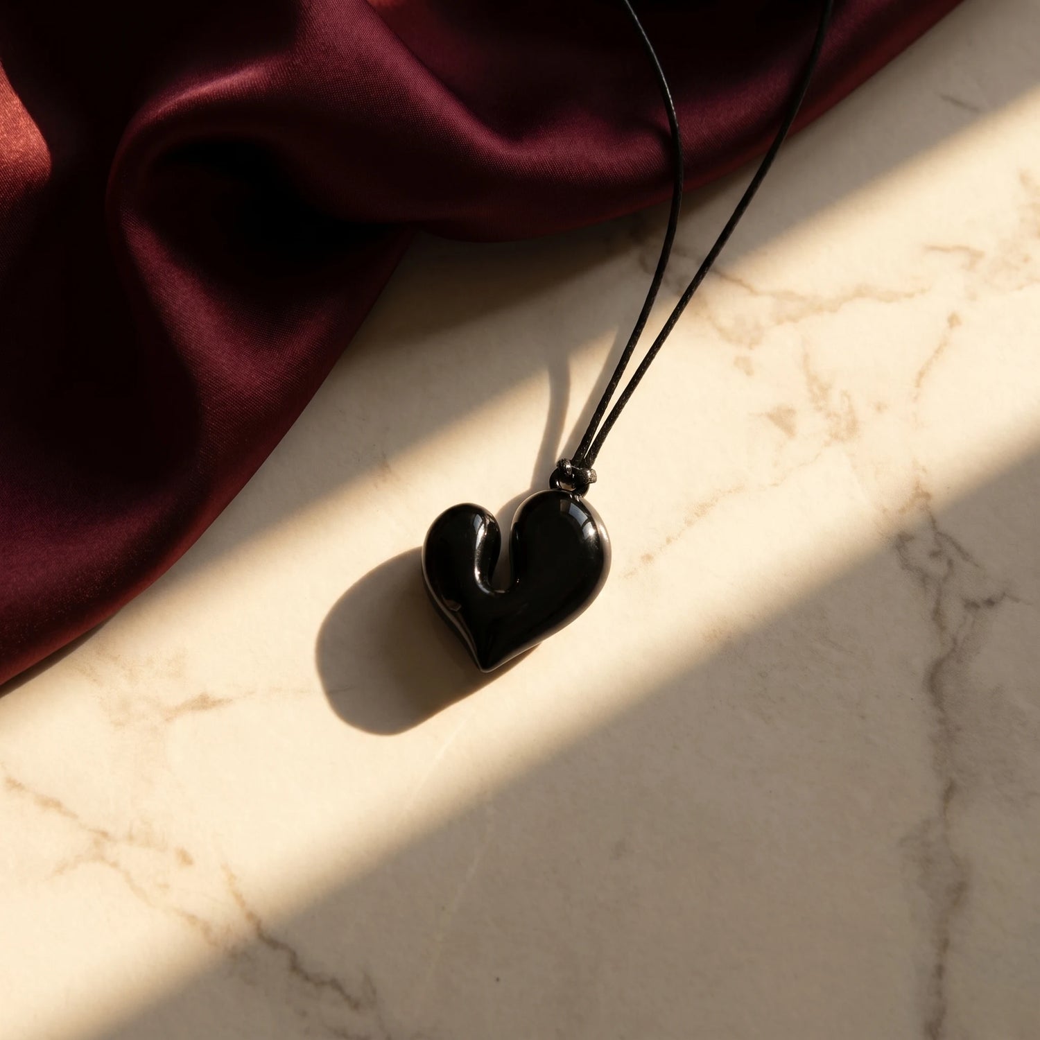 Simple Heart Pendant Necklace