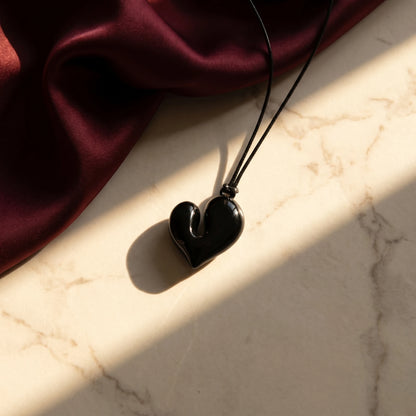 Simple Heart Pendant Necklace
