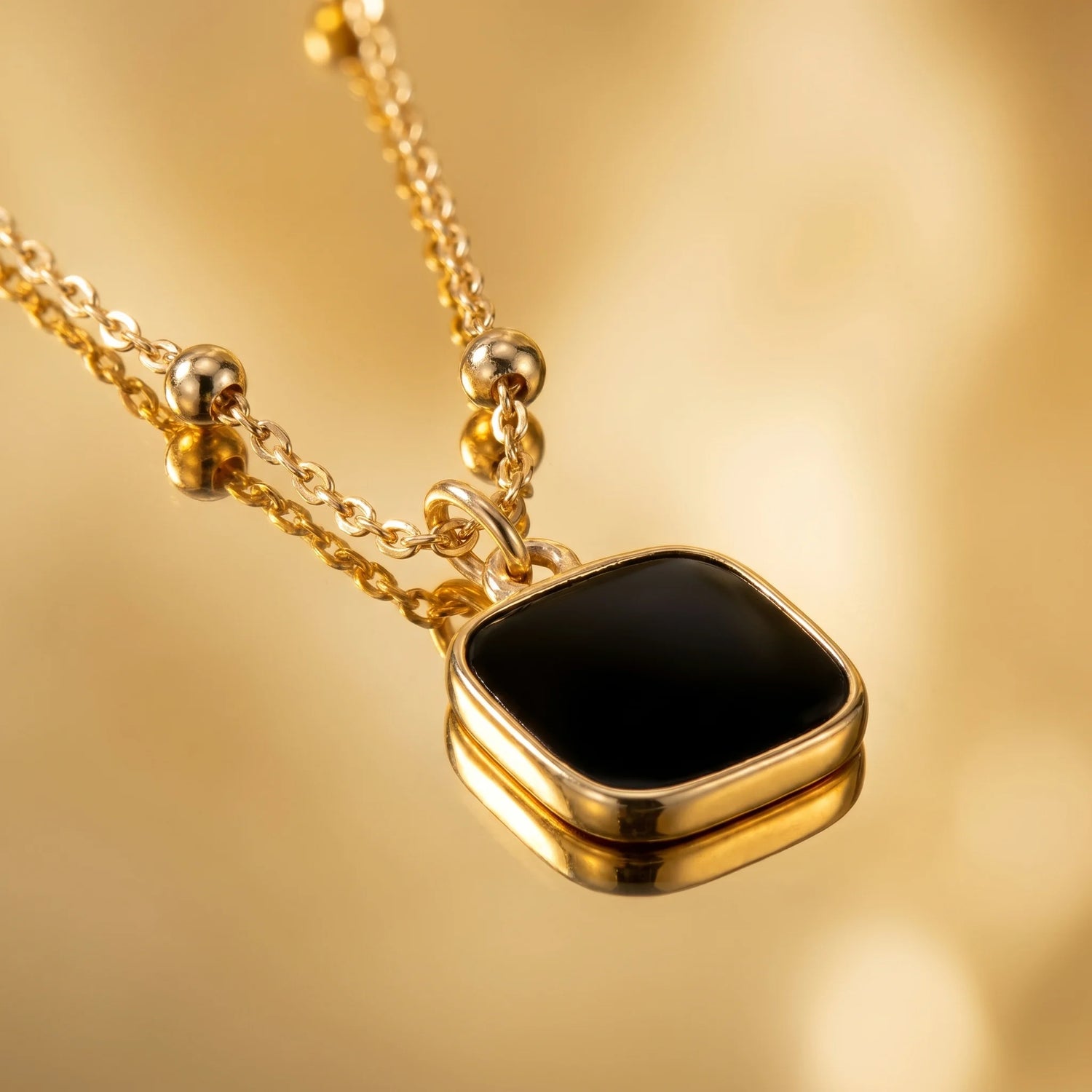 Minimalist Square Pendant Choker