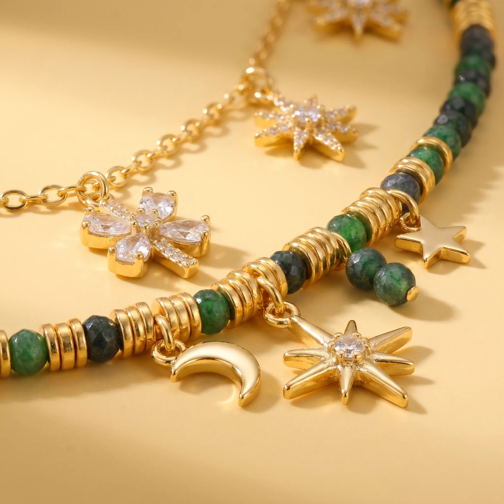 Gold Layered Star Necklace