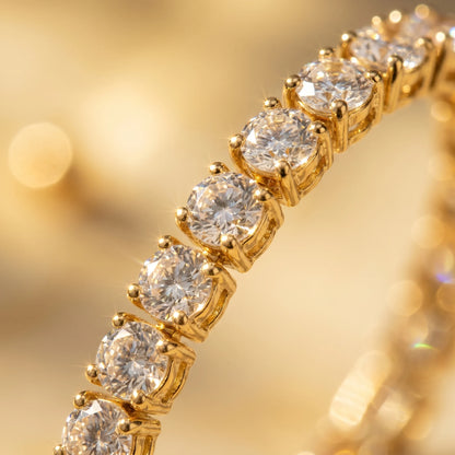 Aurelia Cluster Tennis Bracelet